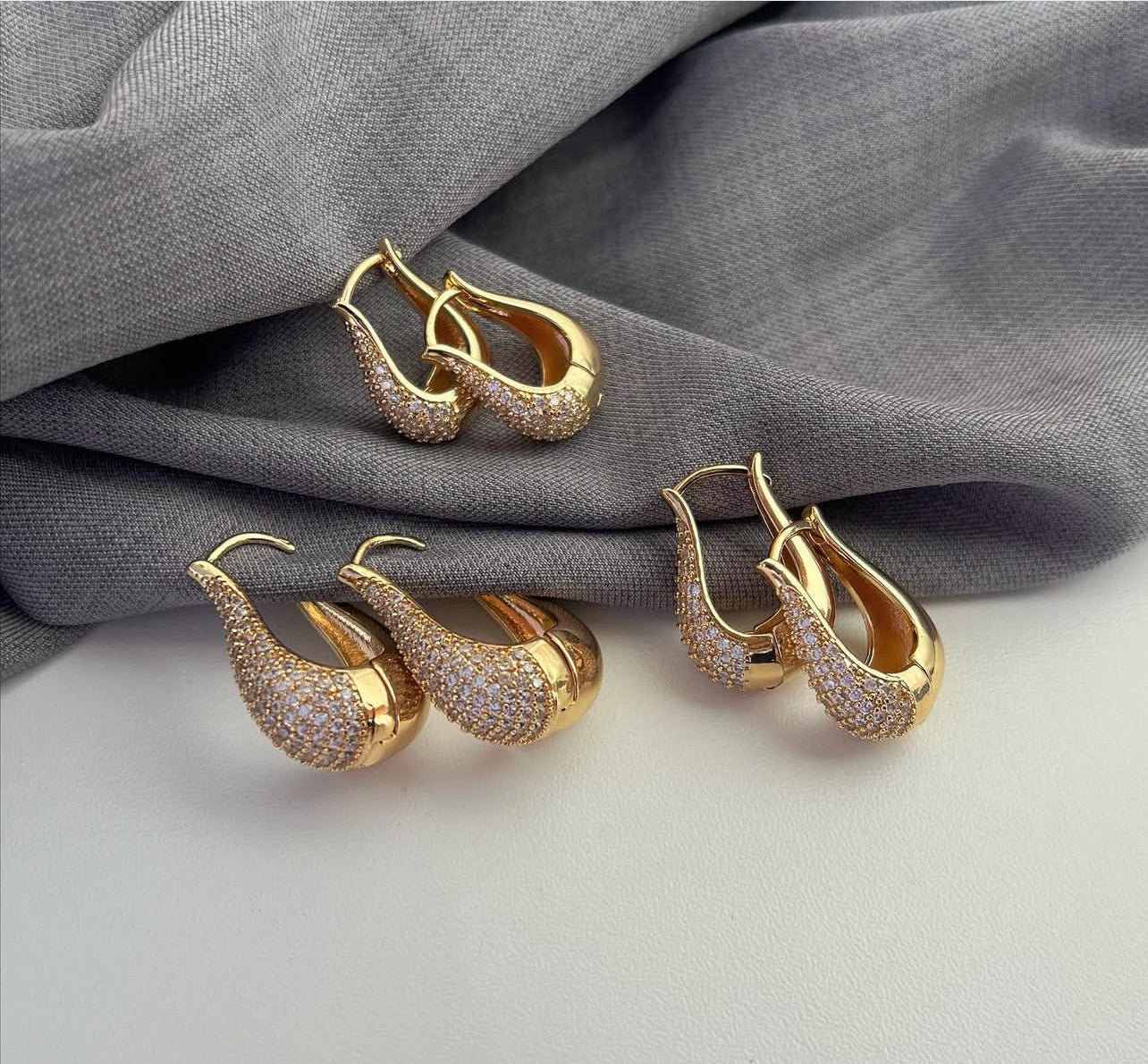 Lucy Encrusted Earrings
