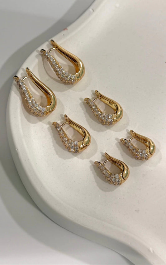 Lucy Encrusted Earrings
