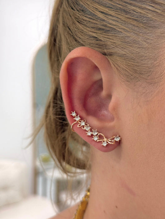 Bow Ear Cuff Earrings