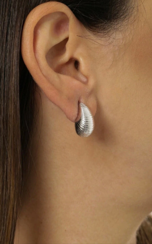 Silver Drop Earrings