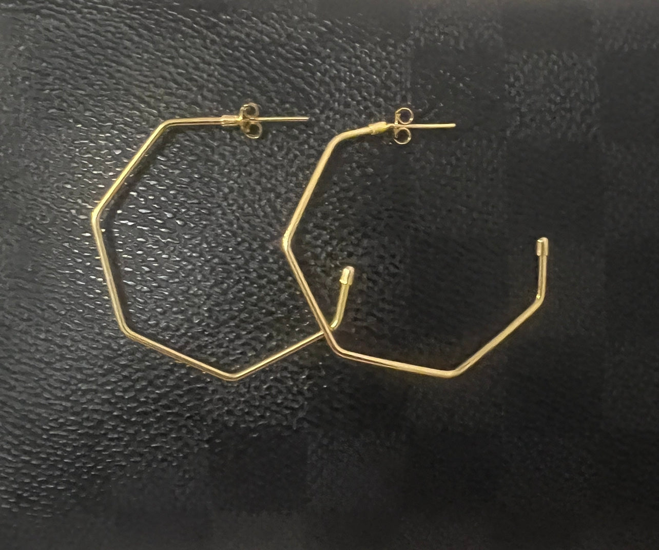 Geometric Hoop Earrings