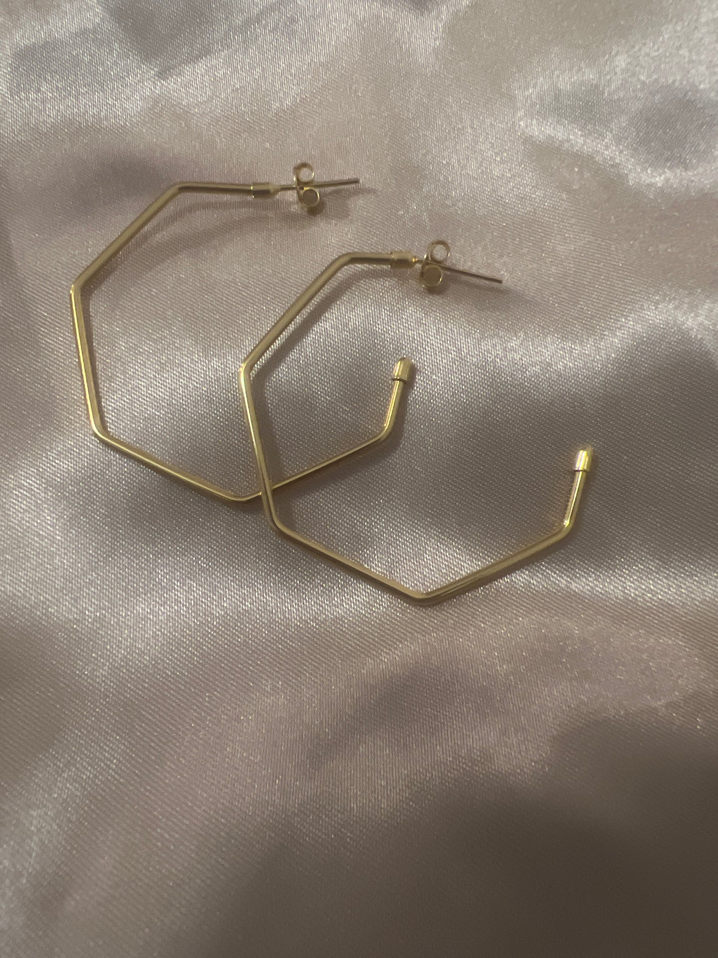 Geometric Hoop Earrings