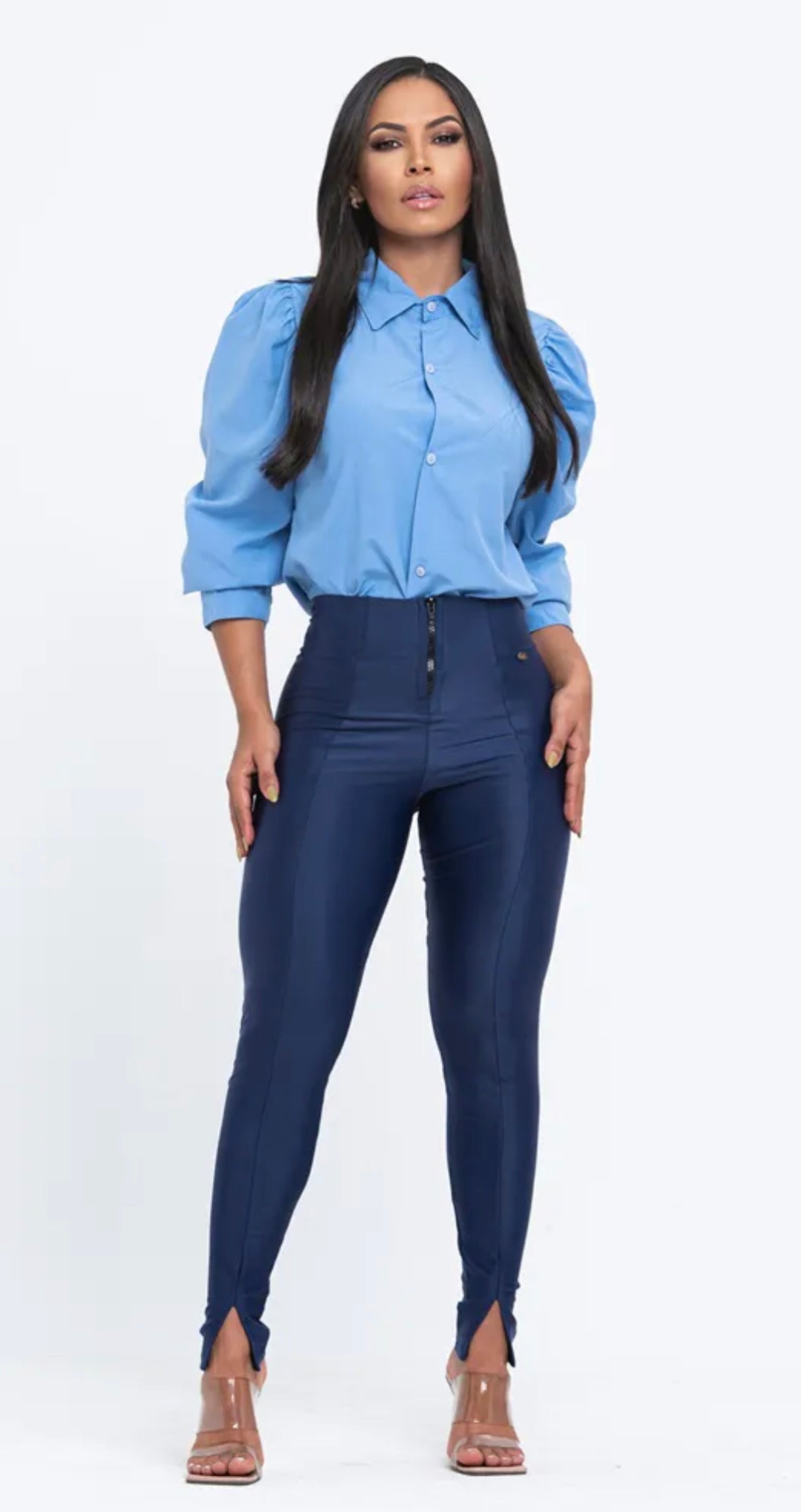 Legging with Frontal Zip