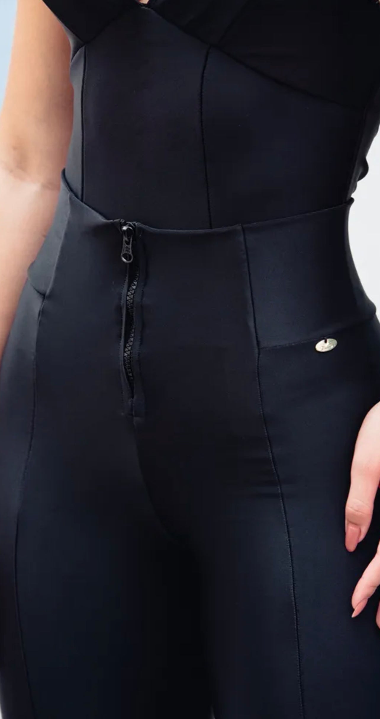 Legging with Frontal Zip